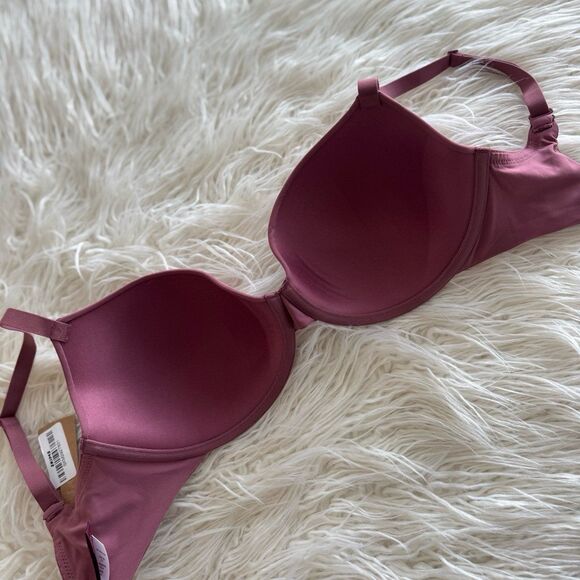 Skims Fits Everybody T-shirt Bra Beet Size 32DDD - Picture 8 of 9